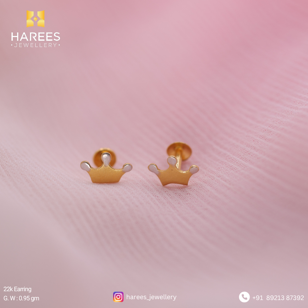 22K Gold Earrings