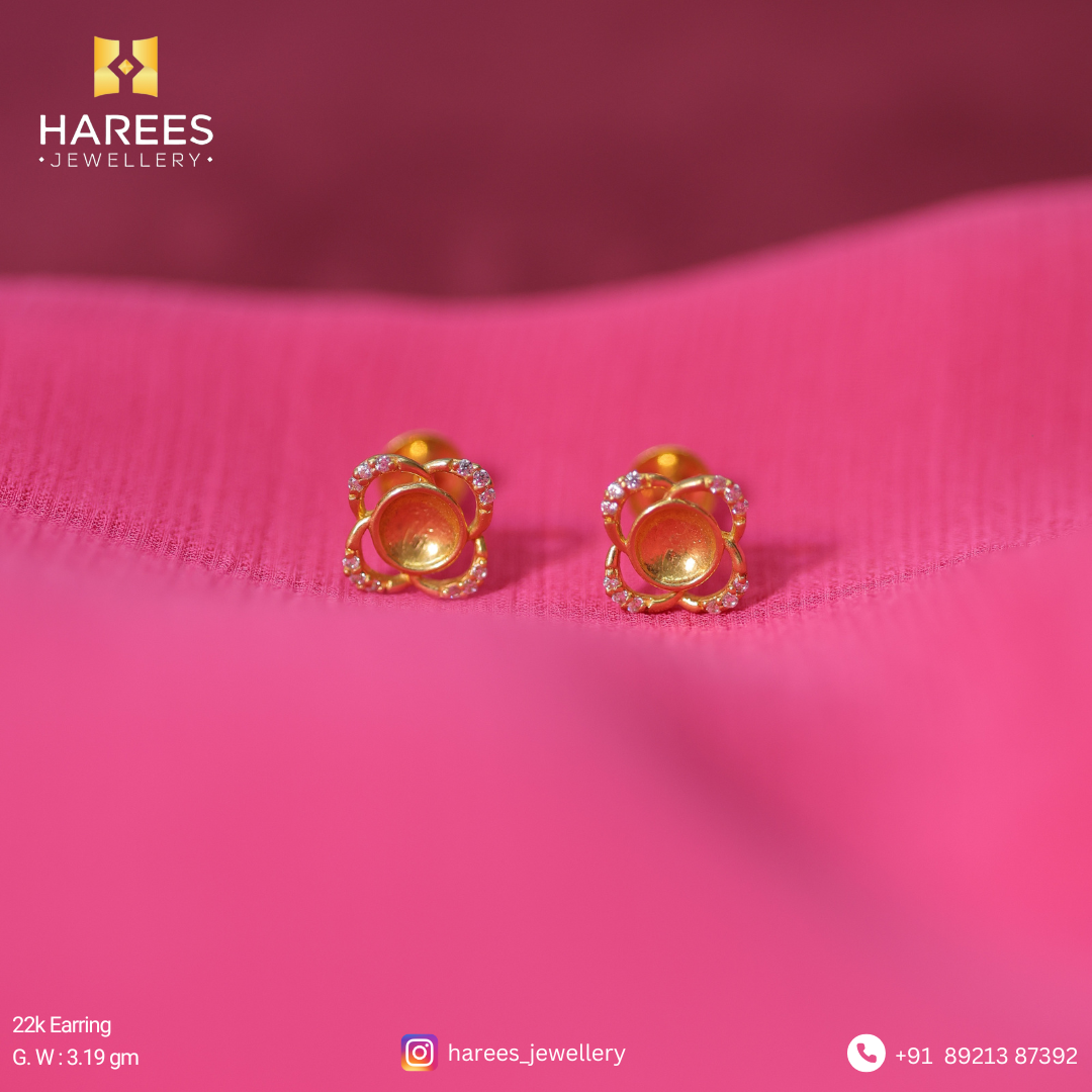 22K Gold Earrings