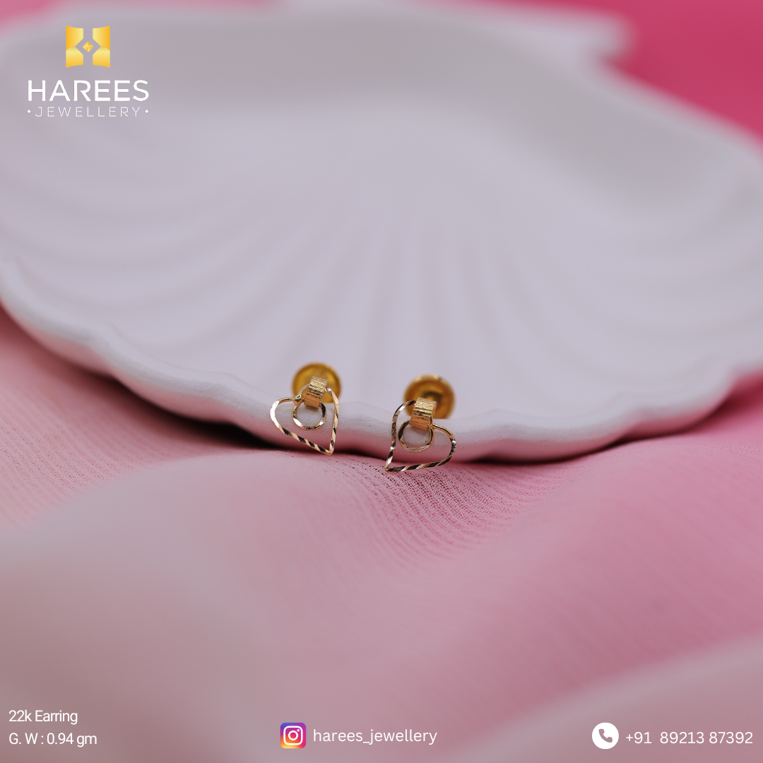 22K Gold Earrings
