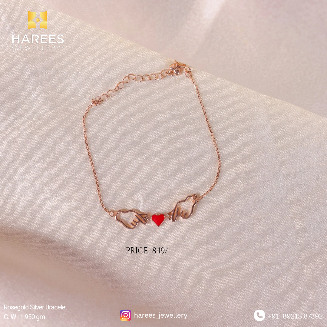 Rosegold Silver Bracelets