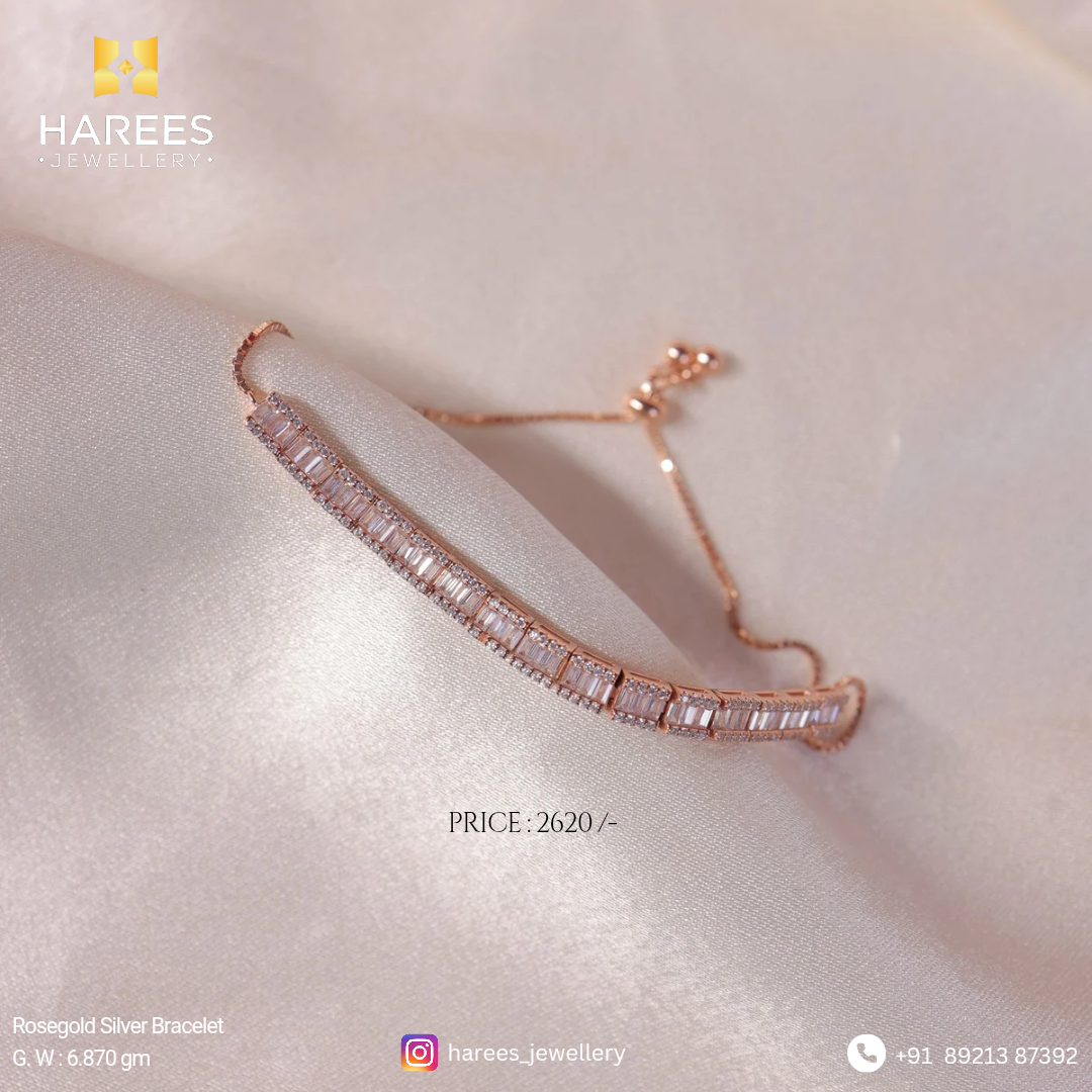 Rosegold Silver Bracelets