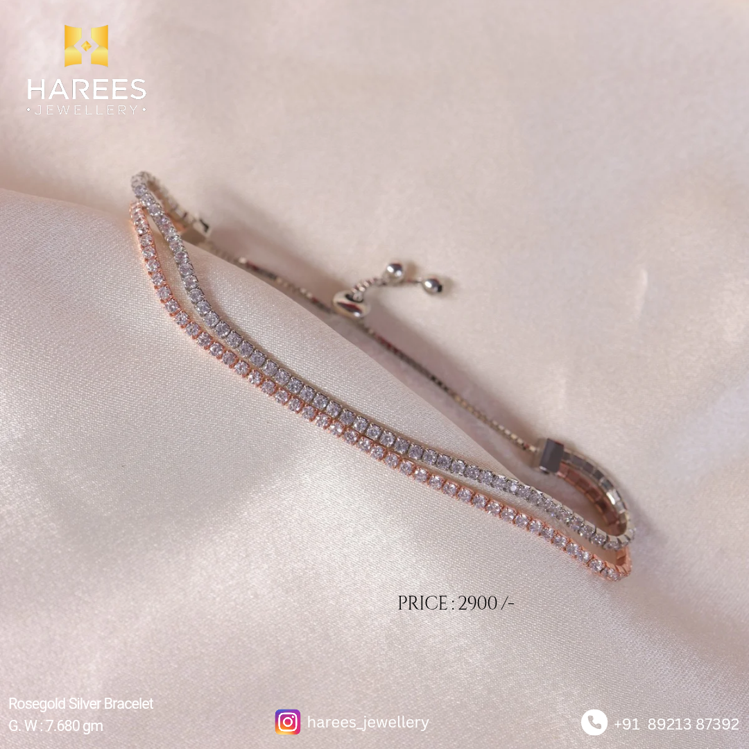 Rosegold Silver Bracelets